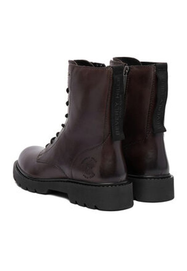 Beverly Hills Polo Club Trzewiki CEO-WI45-TOSS-01 Szary. Kolor: szary. Materiał: skóra