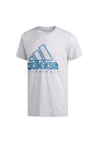 Adidas - Koszulka adidas Wanted Logo T-shirt DZ0666 - XL. Materiał: materiał, poliester, bawełna, dzianina. Długość rękawa: krótki rękaw. Technologia: ClimaLite (Adidas). Długość: krótkie. Sport: koszykówka #1
