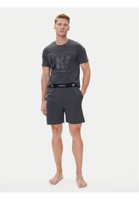 Cristiano Ronaldo CR7 Piżama 8730-41 Szary Regular Fit. Kolor: szary. Materiał: bawełna