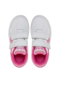Adidas - adidas Buty Hoops 3.0 Cf C IG6105 Biały. Kolor: biały. Materiał: skóra #4