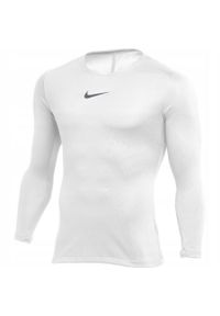Koszulka termoaktywna do piłki nożnej męska Nike Dry Park sportowa. Kolor: biały. Sport: piłka nożna #2