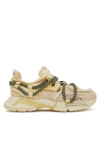 Sneakersy Lacoste. Kolor: żółty