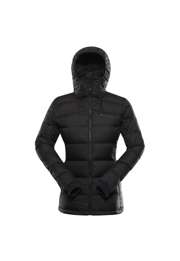 ALPINE PRO - Kurtka damska puchowa Alpine Pro Rogita lekka. Kolor: czarny. Materiał: puch. Sezon: zima. Sport: turystyka piesza