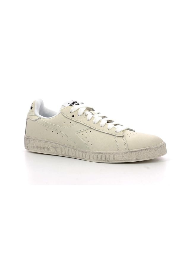 Diadora Game Low Woskowane Beżowe Buty Sneakersowe Dorosłych. Kolor: beżowy. Materiał: skóra, materiał. Szerokość cholewki: normalna. Sport: turystyka piesza