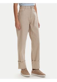 only - ONLY Jeansy Everly 15364368 Beżowy Straight Fit. Kolor: beżowy #1