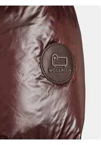 Woolrich Kurtka puchowa Aliquippa CFWWOU0927FRUT3085 Brązowy Regular Fit. Kolor: brązowy. Materiał: syntetyk #6