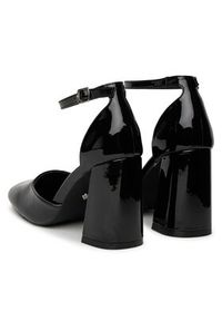 DeeZee Czółenka LWRK321-1 Czarny. Kolor: czarny. Materiał: skóra #7