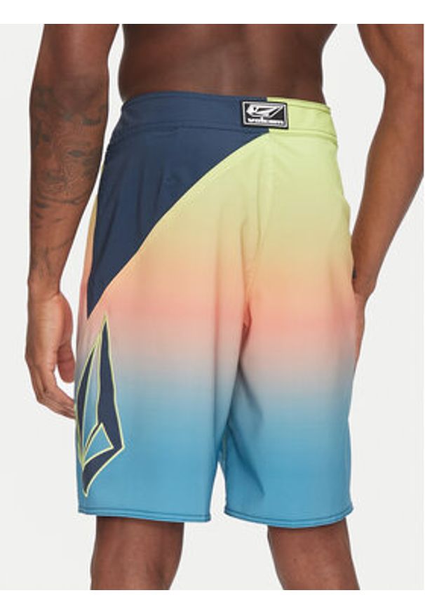 Volcom Szorty kąpielowe Vee Bee A0812505 Kolorowy Regular Fit. Materiał: syntetyk. Wzór: kolorowy