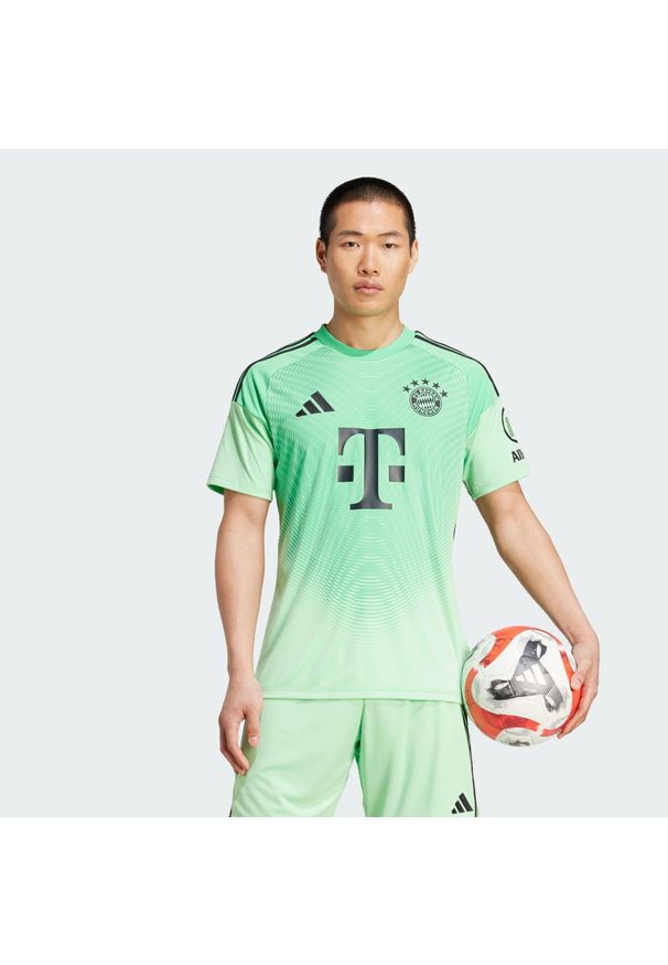Adidas - Koszulka FC Bayern 25/26 Goalkeeper. Kolor: zielony
