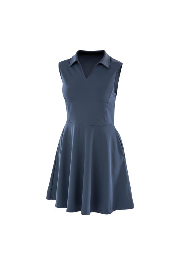 SPIRO - Sukienka sportowa damska Spiro. Kolor: niebieski. Typ sukienki: sportowe. Styl: sportowy