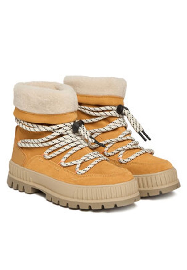 Palladium Śniegowce Pallashock Hiver 94349-621-M Brązowy. Kolor: brązowy. Materiał: zamsz, skóra