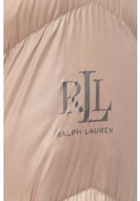 Lauren Ralph Lauren - Kurtka puchowa. Okazja: na co dzień. Kolor: beżowy. Materiał: puch. Długość: długie. Sezon: zima. Styl: casual #3