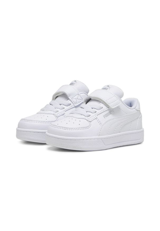 Puma - Sneakersy PUMA Caven 2.0 dla małych dzieci PUMA White Silver Black Metallic. Kolor: biały, wielokolorowy, szary. Sezon: lato