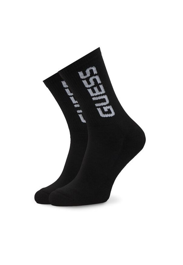 Guess Skarpety długie Z4YZ02 ZZ00I Czarny. Kolor: czarny. Materiał: bawełna