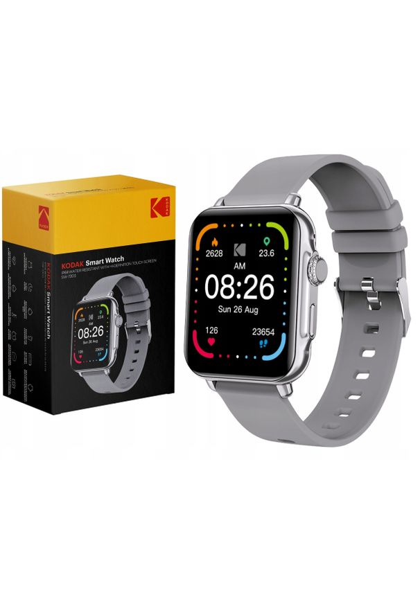 Zegarek Smartwatch IP68 GPS Tętno Saturacja 10 dni Czuwania / Kodak SW-7203. Rodzaj zegarka: smartwatch