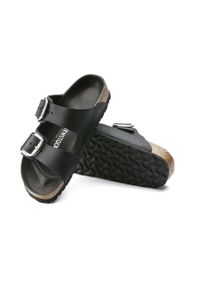 Klapki damskie Birkenstock Arizona Big Buckle. Zapięcie: bez zapięcia. Kolor: czarny, szary, wielokolorowy. Materiał: guma, syntetyk, materiał. Szerokość cholewki: normalna. Sport: turystyka piesza, pływanie, fitness