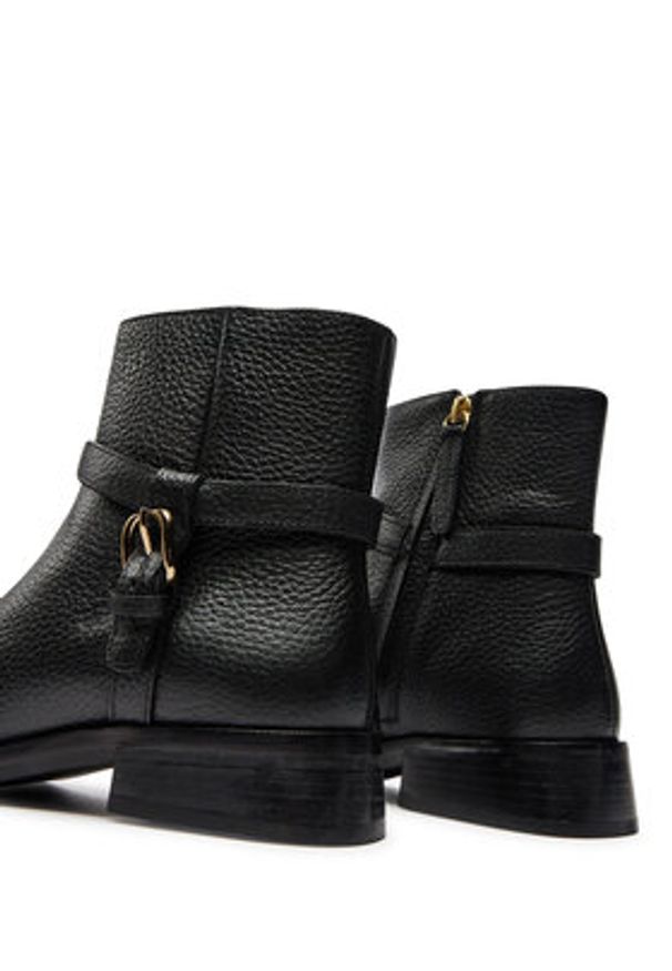 Geox Botki D Tormalina D36VBD 00046 C9997 Czarny. Kolor: czarny. Materiał: skóra