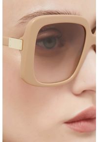 Burberry okulary przeciwsłoneczne damskie kolor różowy. Kolor: różowy #6