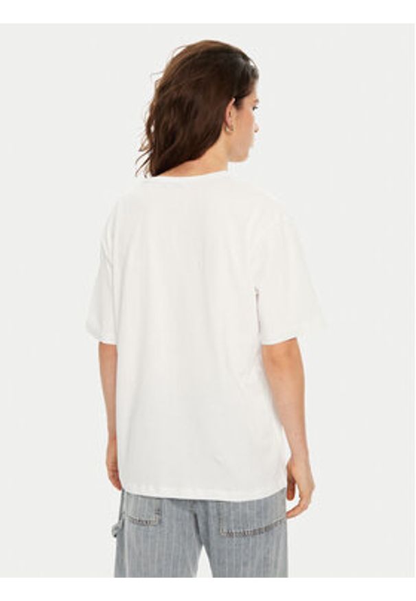 Munthe T-Shirt Silane 244110024460 Biały Regular Fit. Kolor: biały. Materiał: bawełna