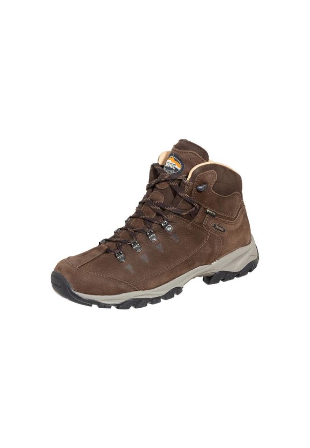 MEINDL - Buty trekkingowe męskie Meindl Ohio 2 Gtx. Wysokość cholewki: za kostkę. Zapięcie: sznurówki. Kolor: czerwony, wielokolorowy, brązowy. Materiał: materiał. Szerokość cholewki: normalna
