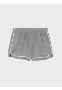 Sinsay - Szorty sportowe z domieszką wiskozy - szary. Kolor: szary. Materiał: wiskoza. Styl: sportowy #1