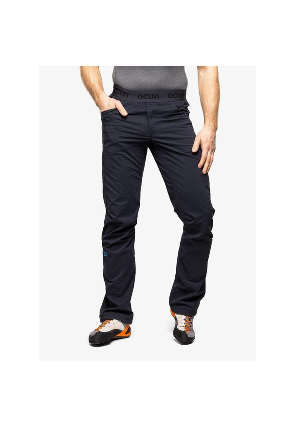 OCUN - Spodnie wspinaczkowe męskie Ocun Mania Eco Pants. Kolor: szary. Sport: wspinaczka