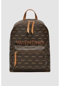 Valentino by Mario Valentino - VALENTINO Brązowy plecak Liuto. Kolor: brązowy