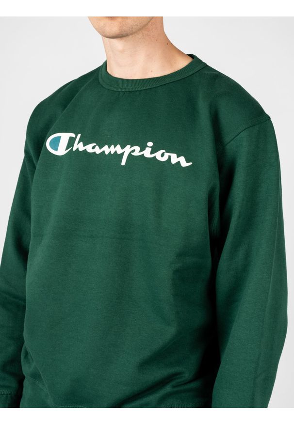 Champion Bluza | HBGF88HY07718 | Mężczyzna | Zielony. Okazja: na co dzień. Kolor: zielony. Materiał: bawełna, poliester. Styl: casual