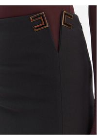 Elisabetta Franchi Spódnica ołówkowa GO-147-61E2-V320 Czarny Regular Fit. Kolor: czarny. Materiał: syntetyk #3