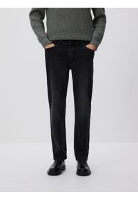 Reserved - Jeansy straight fit - szary. Kolor: szary #1