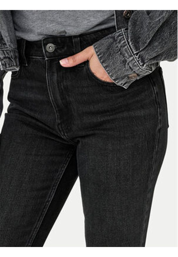 only - ONLY Jeansy Emily 15235780 Czarny Straight Fit. Kolor: czarny