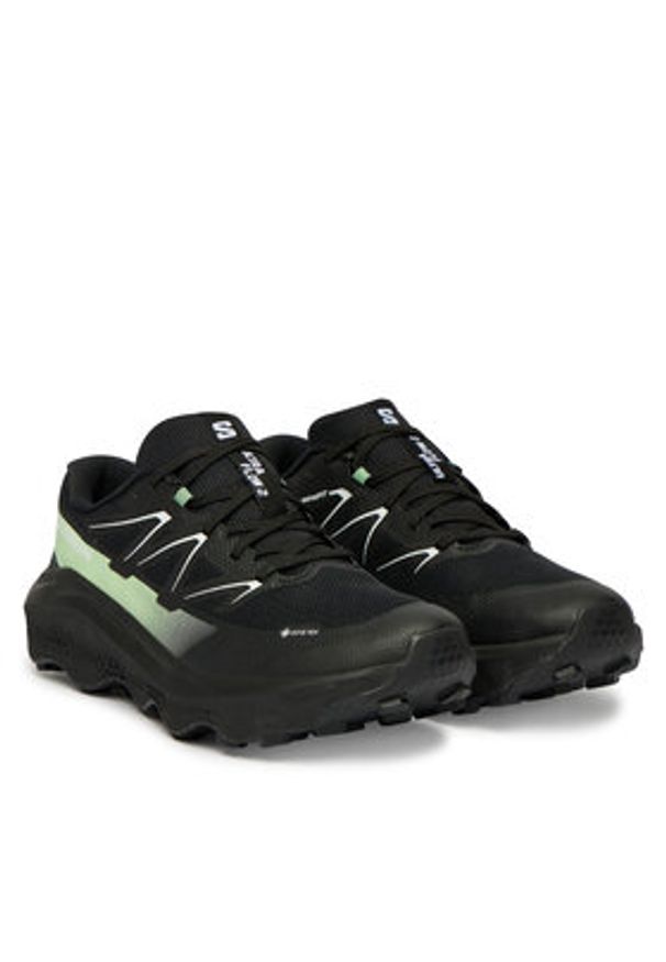 salomon - Salomon Buty do biegania Ultra Flow 2 Gtx L47981400 Czarny. Kolor: czarny. Materiał: materiał