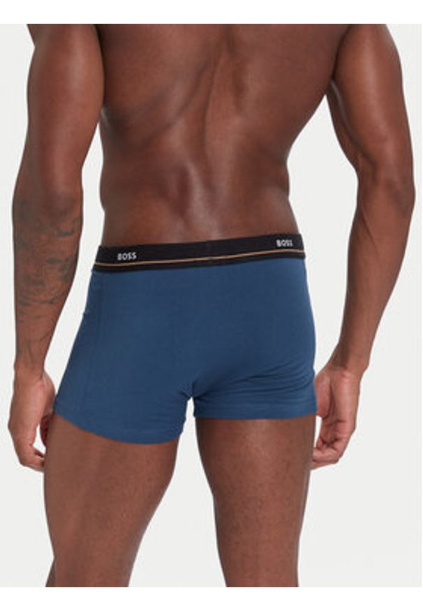 BOSS Komplet bokserek Essential 50531660 Kolorowy. Materiał: bawełna. Wzór: kolorowy