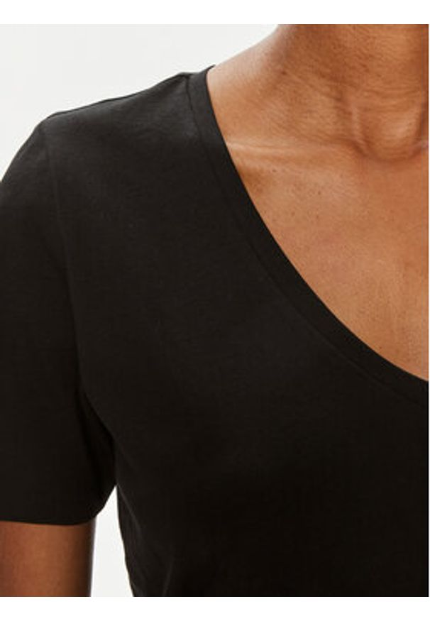 Marc O'Polo T-Shirt B01 2072 51331 Czarny Regular Fit. Typ kołnierza: polo. Kolor: czarny. Materiał: bawełna