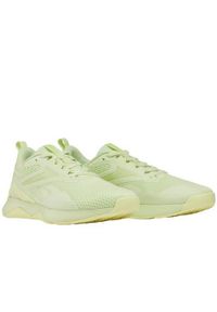 Buty treningowe męskie Reebok Nanoflex Tr 2. Kolor: zielony. Materiał: syntetyk, tkanina, materiał. Szerokość cholewki: normalna #2