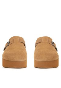 Badura Klapki TS6207-01 Brązowy. Kolor: brązowy. Materiał: zamsz, skóra #4