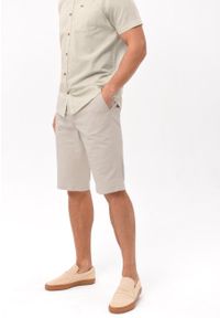 Volcano - Bawełniane krótkie spodenki P-DENZ. Materiał: bawełna. Długość: krótkie. Sezon: lato. Styl: klasyczny, wakacyjny #1