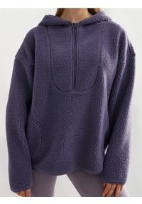 Sinsay - Bluza hoodie - fioletowy. Kolor: fioletowy #1