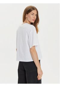 TwinSet - TWINSET T-Shirt 242TP2521 Biały Loose Fit. Kolor: biały. Materiał: bawełna