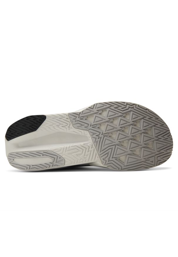 Buty męskie New Balance FuelCell Rebel v5 MFCX3NO – szare. Kolor: szary. Materiał: materiał, syntetyk, guma. Szerokość cholewki: normalna. Wzór: geometria. Sport: fitness, bieganie