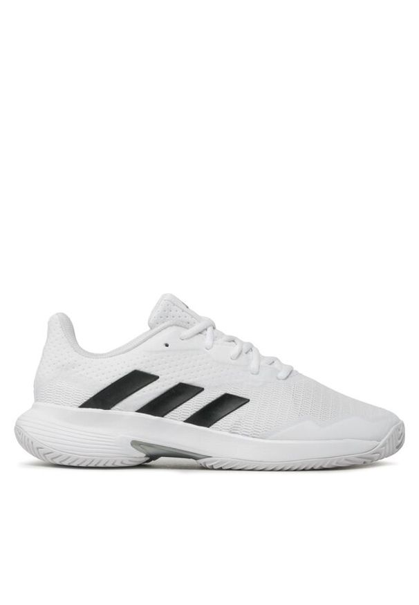 Adidas - adidas Buty CourtJam Control ID1538 Biały. Kolor: biały. Materiał: materiał