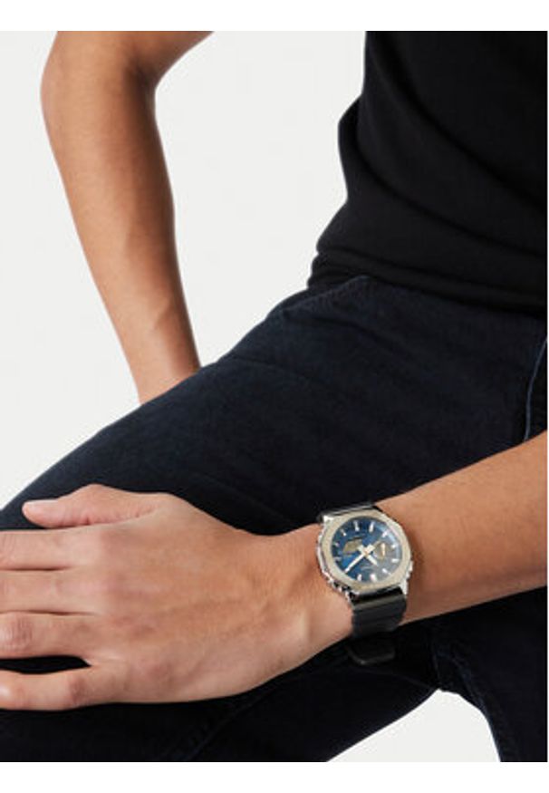 G-Shock Zegarek GBM-2100A-2BER Czarny. Kolor: czarny