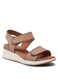 Sandały Caprice. Kolor: beżowy #1