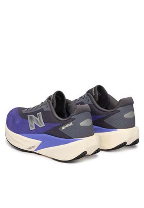 New Balance Buty do biegania FuelCell Rebel v5 MFCX4KU Niebieski. Kolor: niebieski. Materiał: materiał