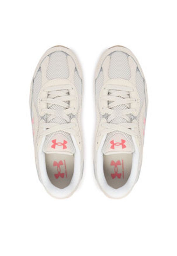 Under Armour Sneakersy UA Tech Runner 6007575 Écru. Kolor: kremowy. Materiał: materiał