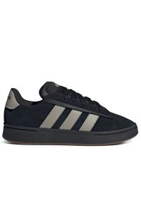 Adidas - Buty męskie adidas Grand Court Alpha JS3807 - czarne. Kolor: czarny. Materiał: syntetyk, guma, skóra. Szerokość cholewki: normalna. Model: Adidas Cloudfoam #1