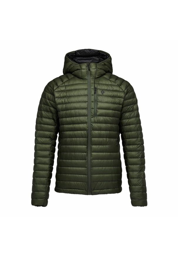 Męska kurtka puchowa Black Diamond Approach Down Hoody. Kolor: zielony. Materiał: puch. Sport: turystyka piesza