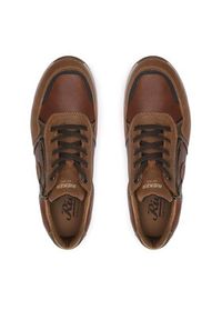 Rieker Sneakersy 15130-90 Brązowy. Kolor: brązowy. Materiał: skóra