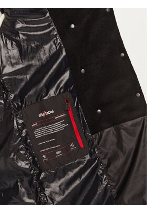 After Label Kurtka puchowa Anversa A00060 Czarny Regular Fit. Kolor: czarny. Materiał: syntetyk