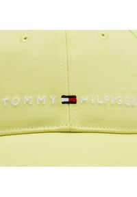 TOMMY HILFIGER - Tommy Hilfiger Czapka z daszkiem Essentials AU0AU01667 Żółty. Kolor: żółty. Materiał: bawełna
